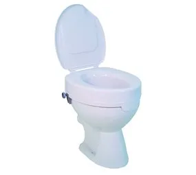 Betere stoelgang door een toiletverhoger met armleuningen